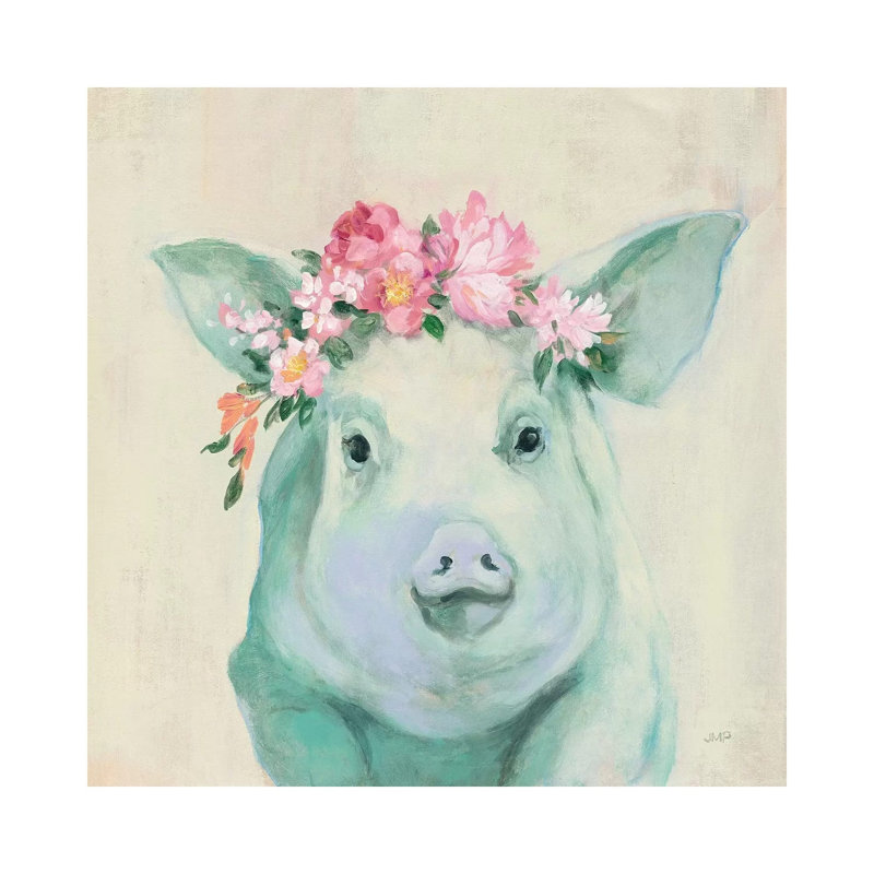 Festival Girl by Julia Purinton - Wrapped Canvas Gallery-Wrapped Canvas Giclée, 30.48 cm H x 30.48 cm W