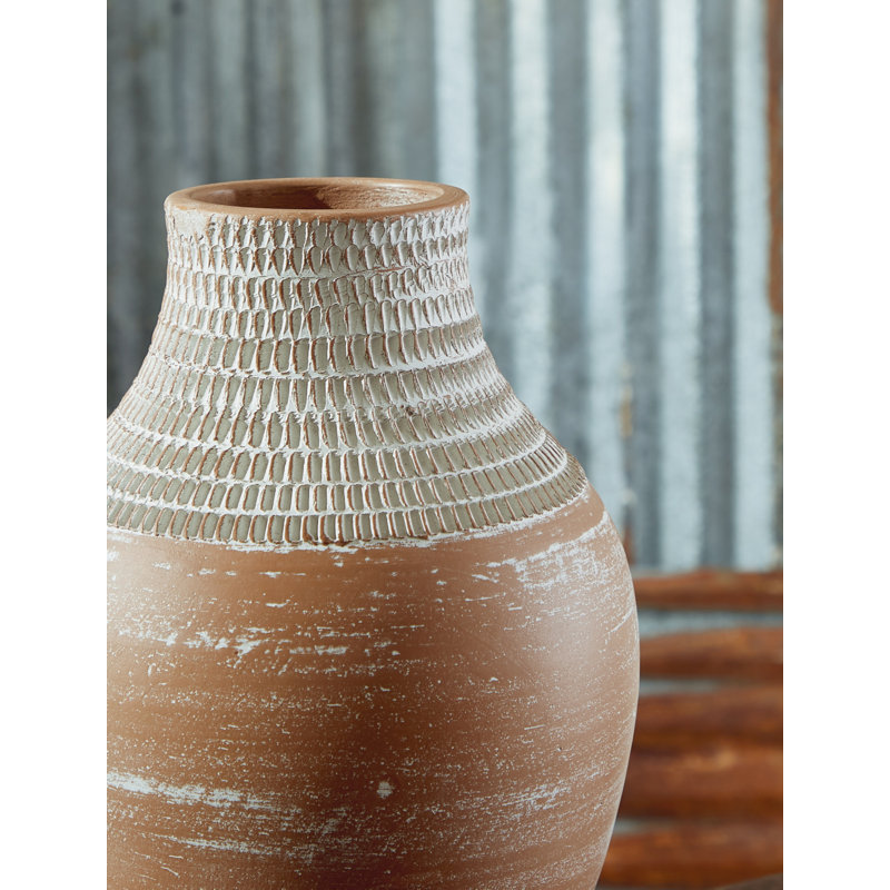 Sherice Terracotta Table Vase
