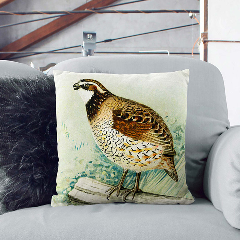Square Throw Cushion, 40cm H x 40cm W x 15cm D