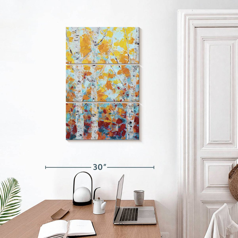 Alvord Aspen October I, 32" H x 20" W