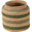 Seagrass Natural Stripe Round Basket-110455276