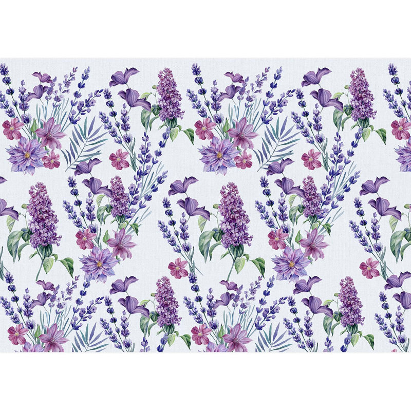 Floral Peel & Stick Floral, 120" L x 168" W