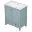 Meuble-lavabo 30 po avec lavabo en céramique-147787620