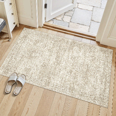 Washable Distressed Persian Rug