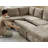 Pull-Out Sofa With Storage Chaise, Upholstered Couch-1105423176
