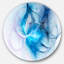 «Blue Nebula Star», impression sur métal-386639346