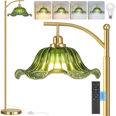 Golden Floor Lamp