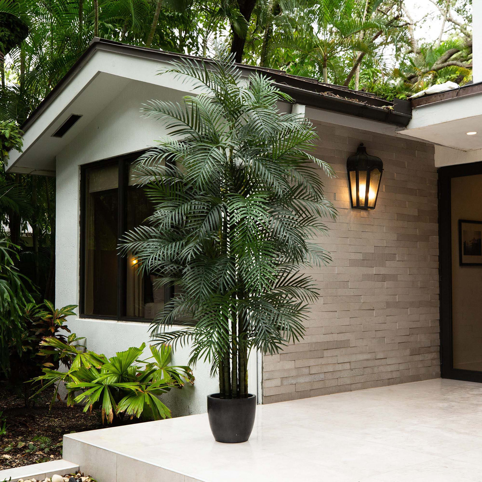 120'' Faux Palm Tree in Pot Liner