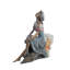 Sculpture en bronze Manel Vidal Alba par Ebano avec cristaux 13 po x 6 po x H 14 po