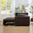 55.2" Sleeper Couch Corduroy Pull Out Sofa Bed-22024189