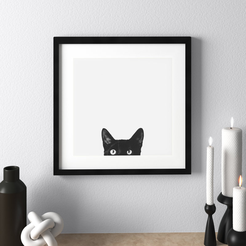 " Curiosity (Cat) " by Jon Bertelli