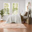 Premium Linen Bedding Sets, King/cal King, Rustic White Elegance