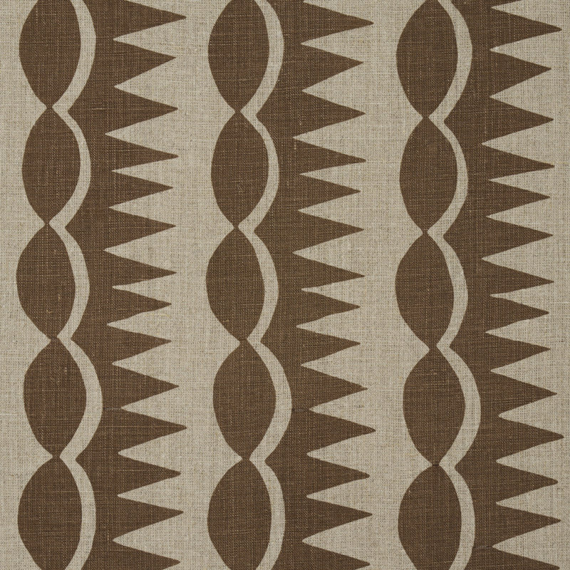 Schumacher x Drusus Tabor Dagger Stripe Fabric