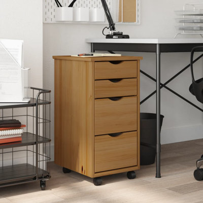 Mileke 34cm W 4 - Drawer Chest of Drawers