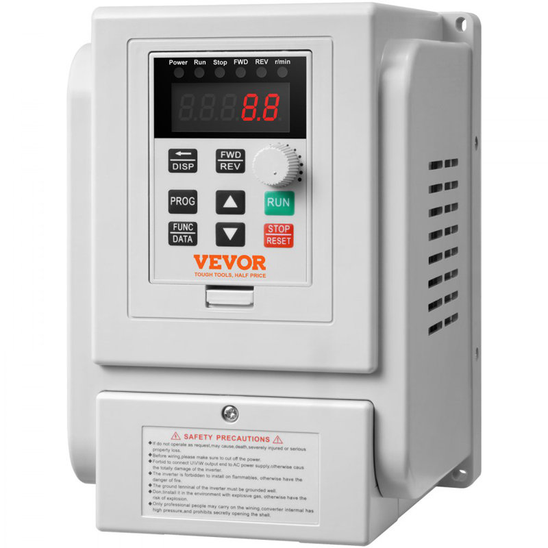 VFD 2.2KW 10A 3HP Variable Frequency Drive for 3-Phase Motor Speed Control, 4000 W