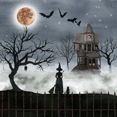 Harvest Moon I by Grace Popp - Wrapped Canvas Painting