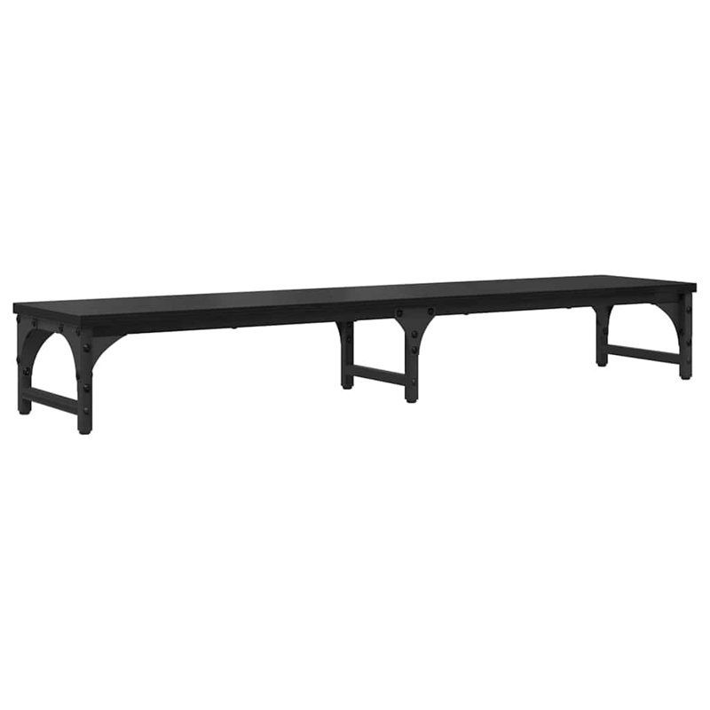 Manufactured Wood Monitor Stand, Black Oak