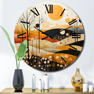 Horloge murale Clandown