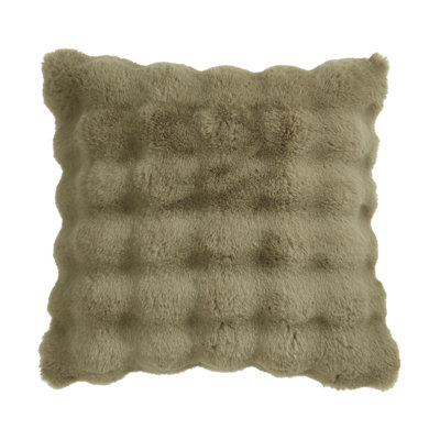 Cozy Bubble Faux Fur Pillow Cover