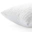 Oreiller de soutien moyen en fibres et en mousse déchiquetée personnalisable -1157701405