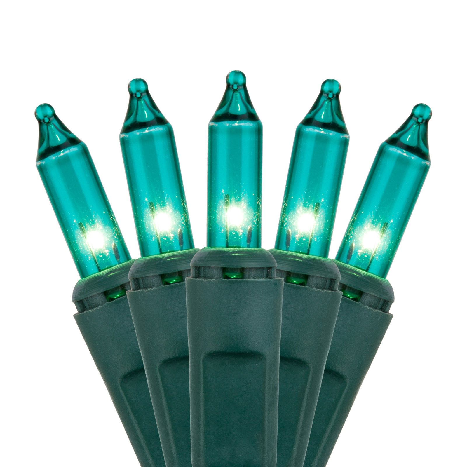 606'' String Lights, Teal