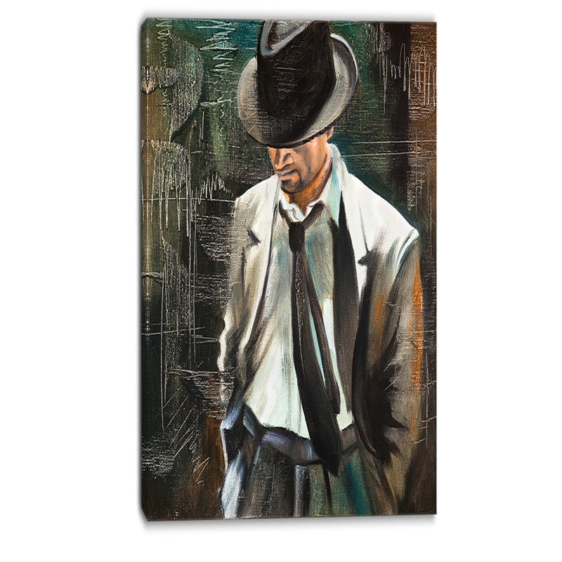 « the pour homme portrait », peinture, H 32 po x l 16 po x P 1 po, Toile tendue