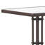 Table carrée en verre trempé Amlie-87058781-87058783