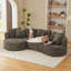 Canapé modulaire surdimensionné en forme de L de Boneless-1235606921