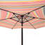 Parasol 9 pi avec rayures-1884742125