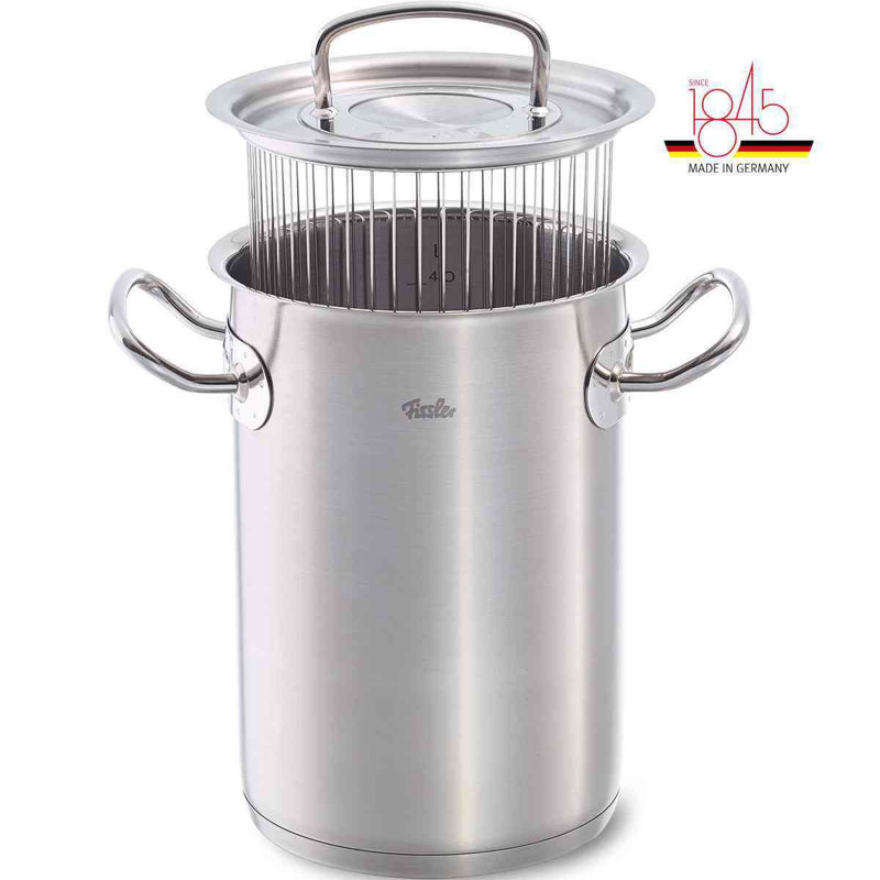 Fissler Marmite en acier inoxydable avec couvercle
