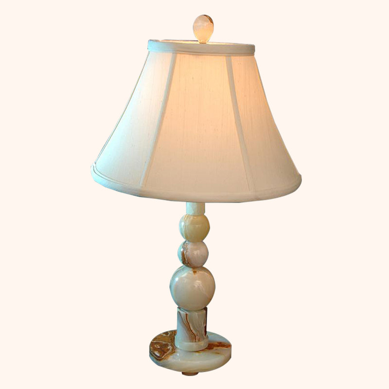 22.5" Tall Onyx Table Lamp "Ardeon", Chartreuse