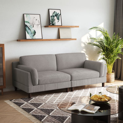 Vontavious 88.98 " Corduroy Sofa