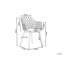 Brosh 46cm H Cross Back Armchair-1375397081