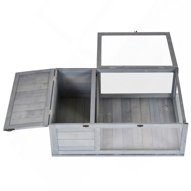 Cage de reptile en bois pour tortues en bois
