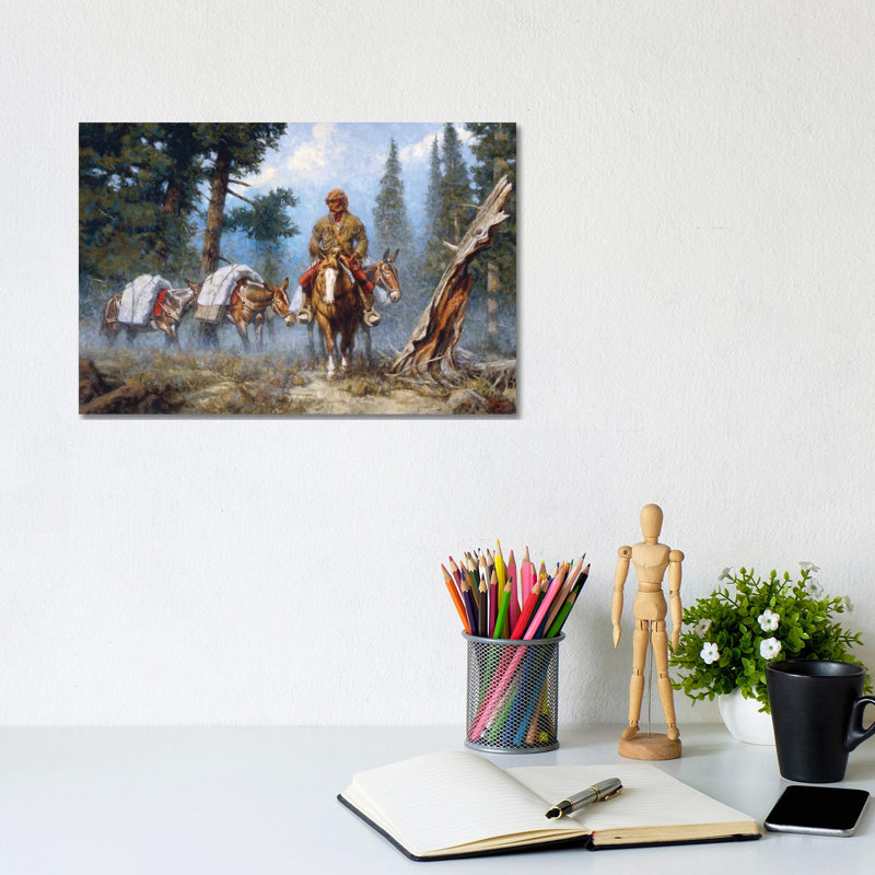 Bound For Rendezvous by Joe Velazquez - Wrapped Canvas Painting, 20.32 cm H x 30.48 cm W