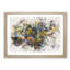 River Through an Autumn Forest - Picture Frame Painting Print-56855911-56855912
