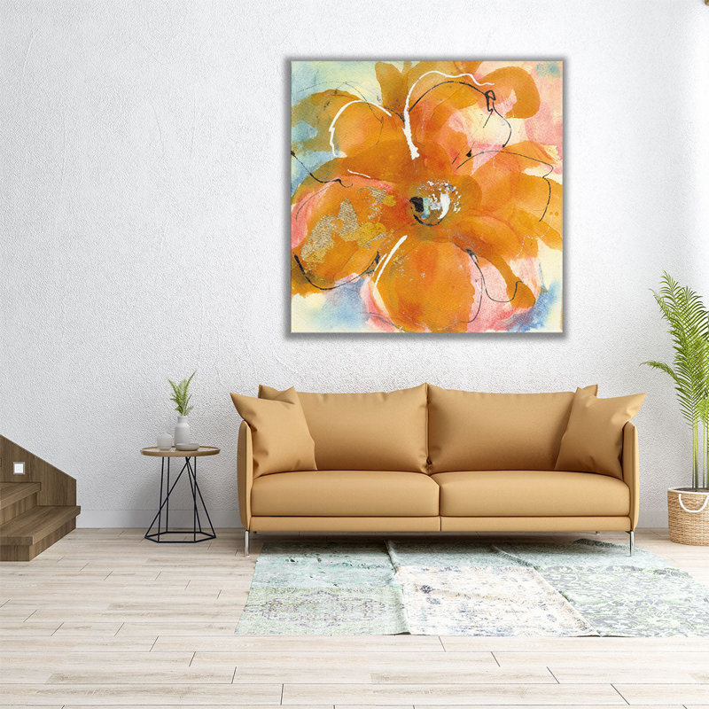 Amber Wash II - reproduction d'art sur toile, H 30 po x l 30 po