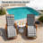 Outdoor 4'' Rocking Chair Chair Pad-594168019-599812516