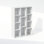 Ebern Designs Reed 11-Cube Reversible Open Shelf Multipurpose Bookcase, Storage Organizer, White
