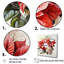 Charmant poinsettias sur toile-40134685-40134686