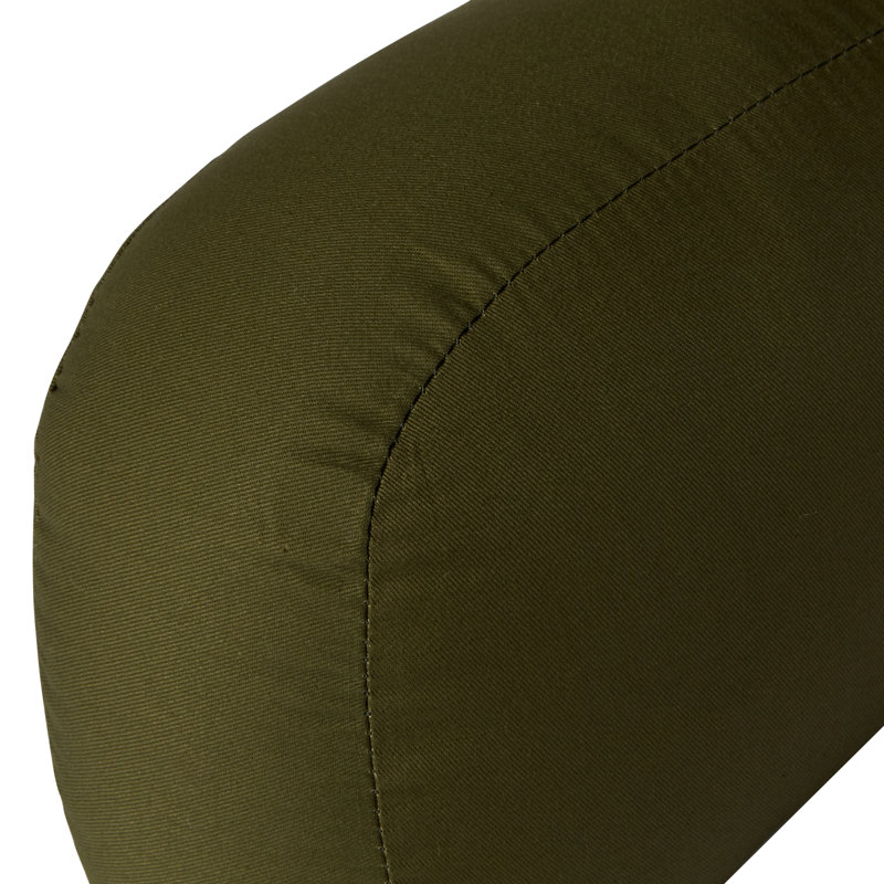 Hyatt Cotton Bedrest Pillow, Moss