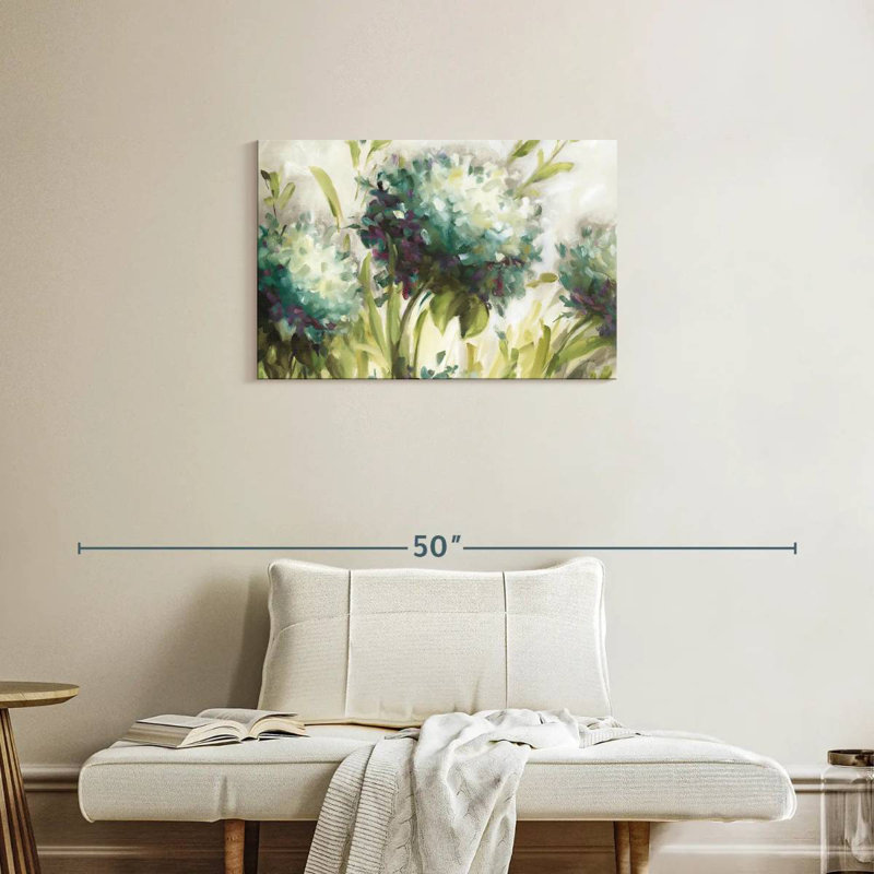 Harnek Hydrangea Field II, 20" H x 30" W