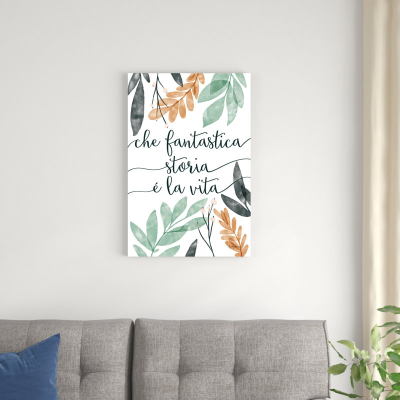 Sage Sayings IV - italien, H 30 po x l 20 po