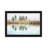 Lake Reflections Black Framed Wall Art