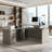 Height Adjustable L-Shaped Standing Desk