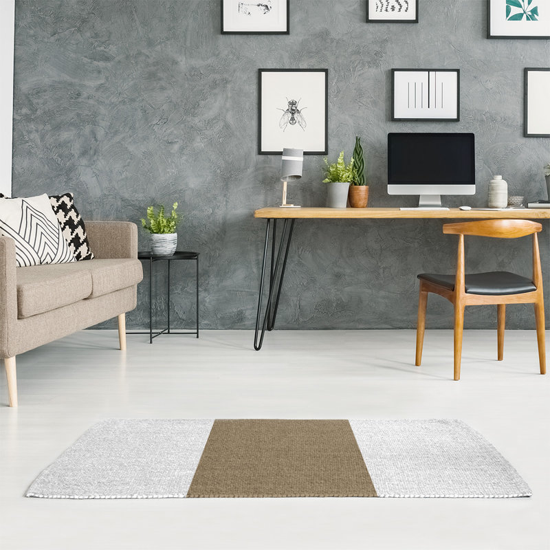 Chenille Indoor Rug, Rectangle 4' x 6'