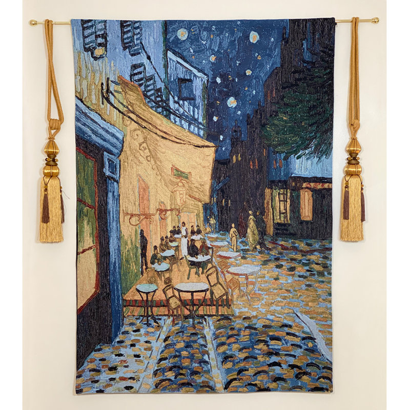 Suspension murale en coton Van Gogh