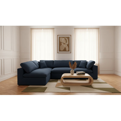 Burrows Upholstered L-Shaped Sectional Reversible