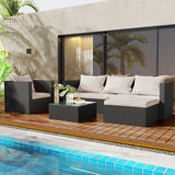 5-Person Seating Group with Cafe Table