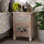 Table de chevet 2 tiroirs Vandergriff